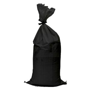 Black polypropylene sandbags