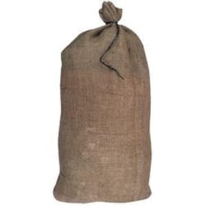 Burlap sandbags